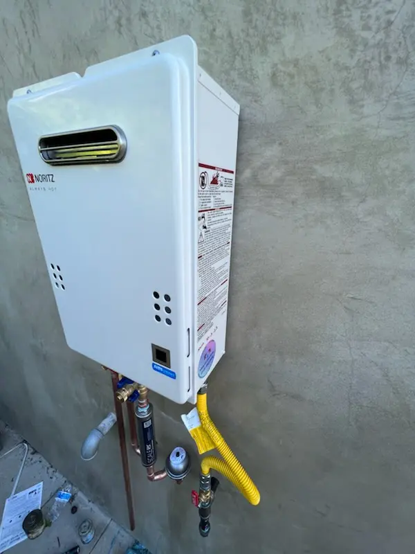 Tankless water heater installation for Sandown homes